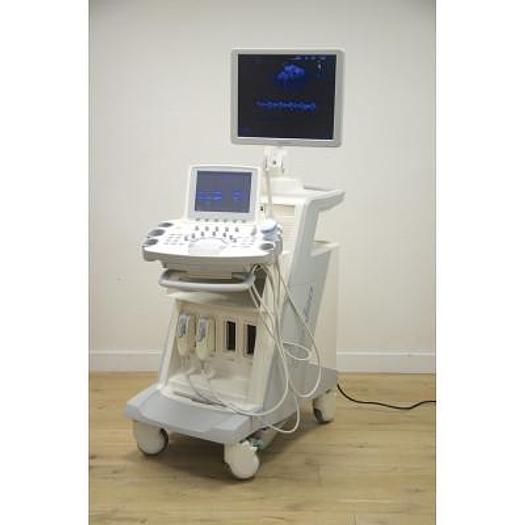 Used MEDISON ACCUVIX V20 ULTRASOUND SCANNER WITH CONVEX 3D/4D VOLUMETRIC ABDOMINAL PROBE