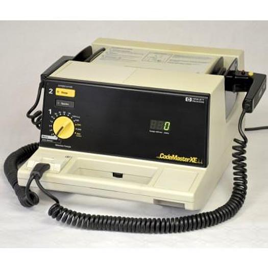 Used DEFIBRILLATOR CODEMASTER XE M1724A HEWLETT PACKARD