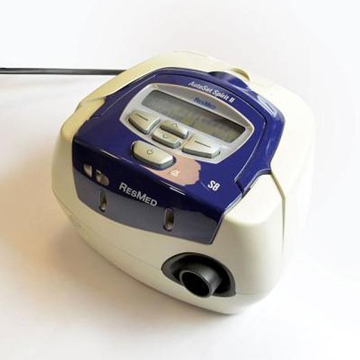 Used RESMED S8 POSITIVE PRESSURE VENTILATOR BREATHING AID AND APNEAS