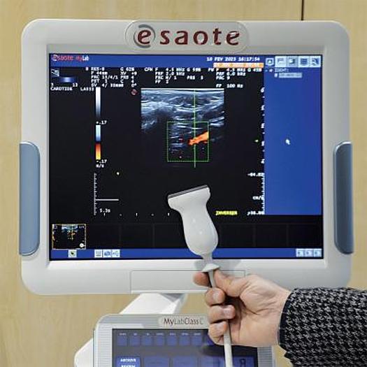 Used ESAOTE MY LAB CLASS C ULTRASOUND SCANNER