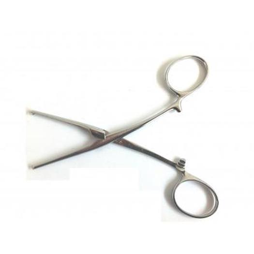 KOCHER REMOVABLE FORCEPS 1X2 TEETH STRAIGHT 14CM (PINCE KOCHER DÉMONTABLE AVEC GRIFFE DROITE 14CM)
