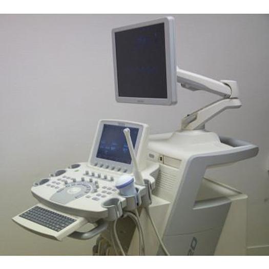 Used MEDISON ACCUVIX V20 ULTRASOUND SCANNER WITH CONVEX 3D/4D VOLUMETRIC ABDOMINAL PROBE