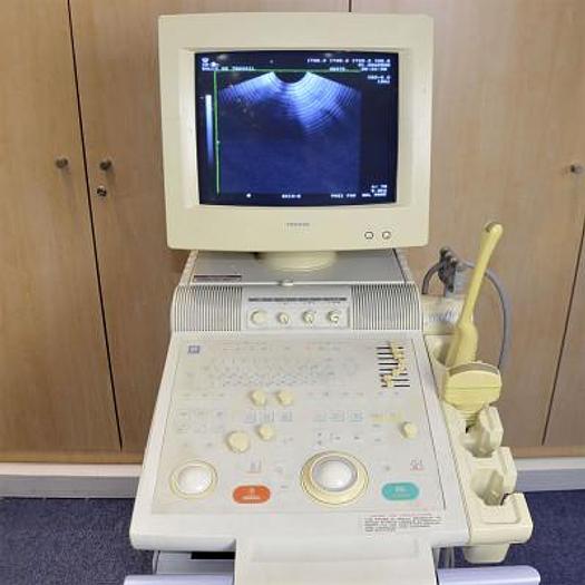 Used TOSHIBA ECCOSEE SSA-340A ULTRASOUND SCANNER