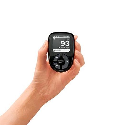 Used CONTOUR GLUCOMETER KIT