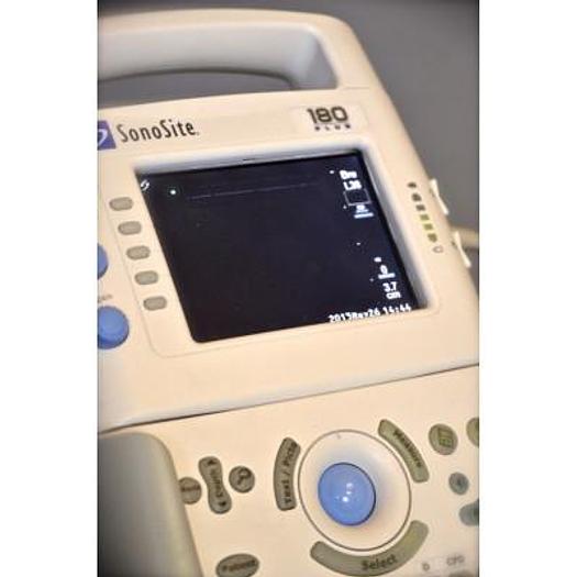 Used SONOSITE 180 PLUS PORTABLE COLOR DOPPLER ULTRASOUND SCANNER