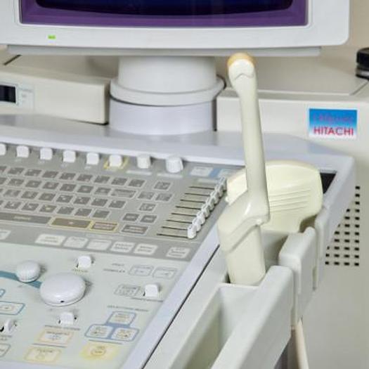 Used HITACHI ODYSSEE DOPPLER ULTRASOUND WITH 2 PROBES