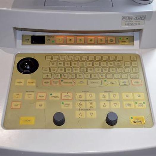 Used HITACHI EUB-420 ULTRASOUND MACHINE