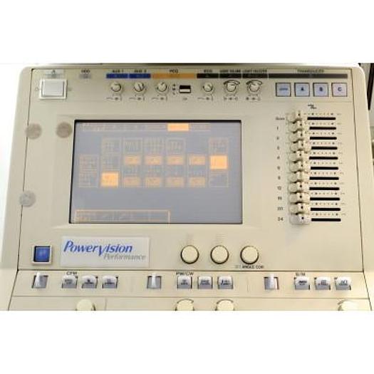 Used TOSHIBA POWERVISION 6000 ECHOCARDIOGRAPH WITH 3 PROBES