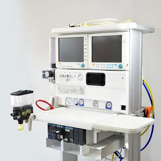 Used DATEX OHMEDA S/5 ADU ANESTHESIA VENTILATOR WITH ANESTHESIA MONITOR