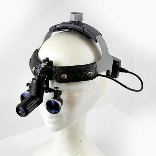 COLD LIGHT HELMET LED WITH INTEGRATED BATTERY