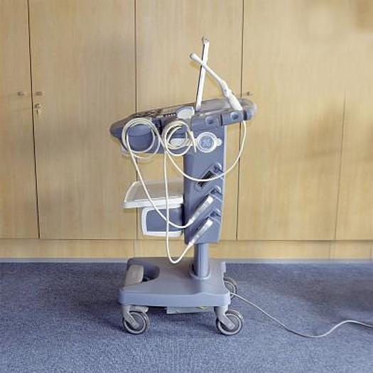 Used GENERAL ELECTRIC VOLUSON-i PORTABLE ECHOGRAPHY ON TROLLEY WITH 2 CONVEXAL AND ENDOVAGINAL PROBES