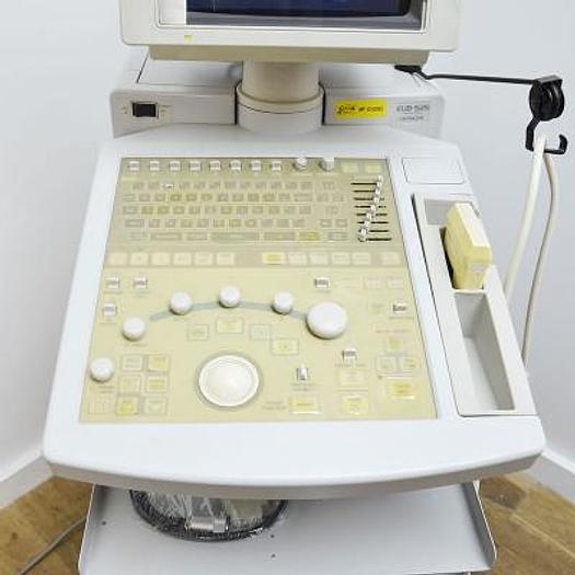 Used HITACHI EUB 525 ULTRASOUND SCANNER WITH 1 LINEAR PROBE