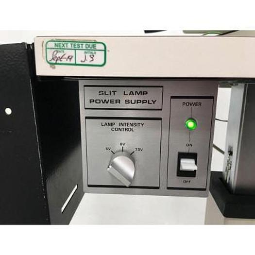 Used BOBES SLIT LAMP (HAAG STREIT STYLE) ON STAND