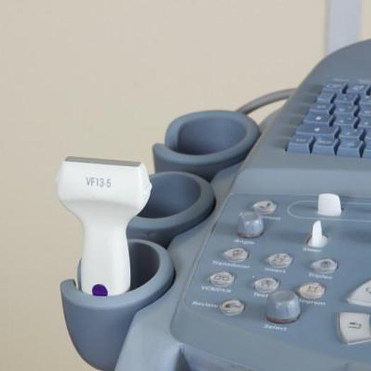 Used SIEMENS ACUSON X300 ULTRASOUND SCANNER WITH 3 PROBES AND FLAT SCREEN