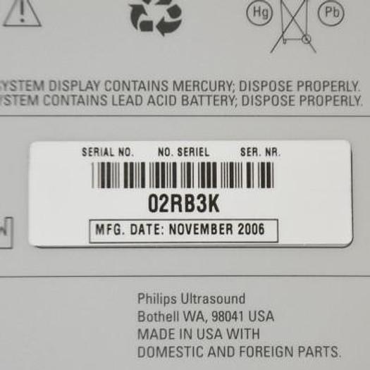 Used PHILIPS IU22 RADIO + CARDIO + GYNECO ECHOCARDIOGRAPH