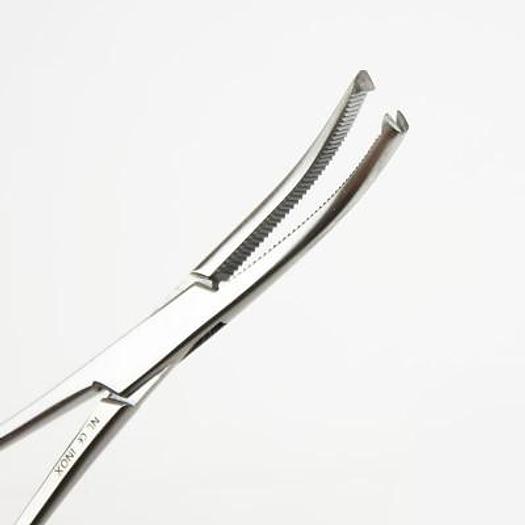 KOCHER PLIERS A/G CURVED 16CM