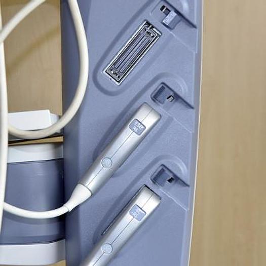 Used GENERAL ELECTRIC VOLUSON-i PORTABLE ECHOGRAPHY ON TROLLEY WITH 2 CONVEXAL AND ENDOVAGINAL PROBES