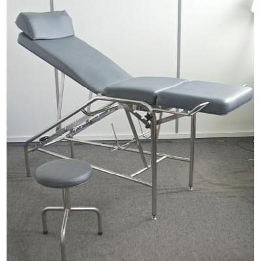Used GYNECOLOGICAL COUCH / GYNECOLOGICAL EXAMINATION TABLES WITH STOOL