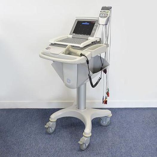 Used ECG ELECTROCARDIOGRAM GENERAL ELECTRIC GE 5500 ON CART