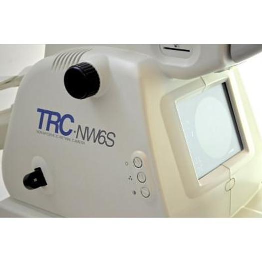 Used TOPCON TRC-NW6S NON-MYDRIATIC RETINOGRAPH WITH NIKON DIGITAL D1H CAMERA