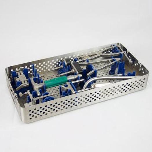 Used TOTAL KNEE PROSTHESIS SET OF 5 BOXES BRAND C2F