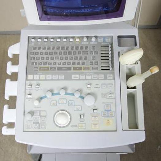 Used HITACHI ODYSSEE DOPPLER ULTRASOUND WITH 2 PROBES