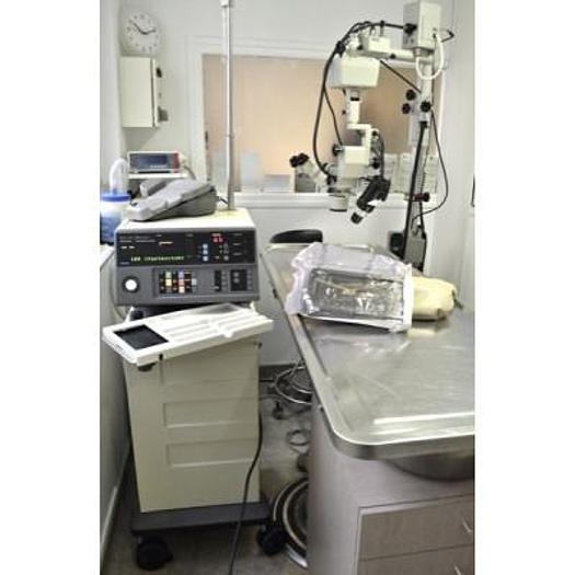 Used ALCON VETERINARY PHACOEMULSIFIER WITH PEDAL AND 2 HANDPIECES