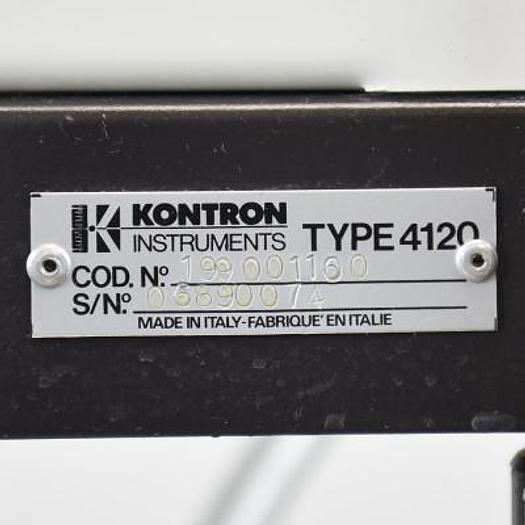 Used KONTRON ANESTHESIA TROLLEY (SWITZERLAND) WITH RAMP, MIXER AND STORAGE SYSTEM