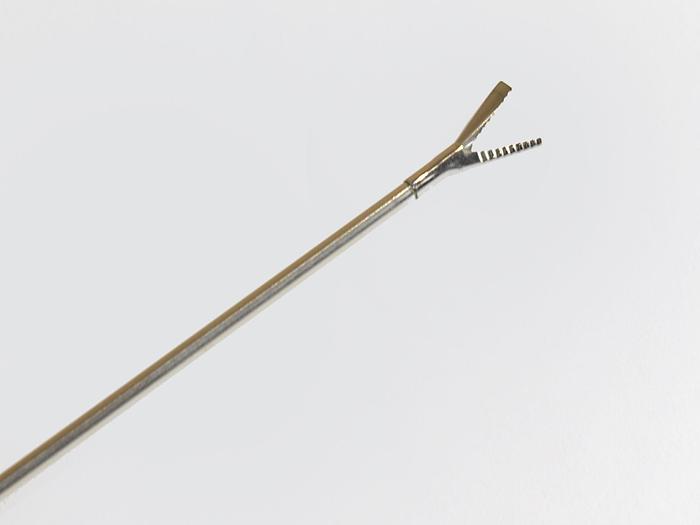 Used COMPLETE SET OF ARTHROSCOPY SCISSORS (ACUFLEX SMITH & NEPHEW), CIGAR HANDLE