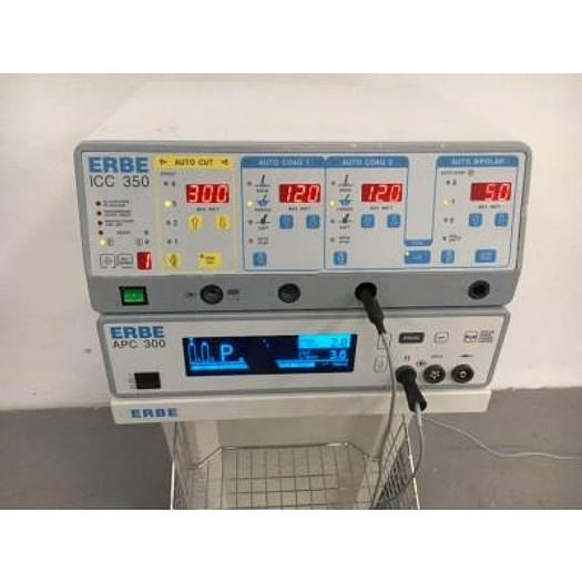 Used ERBE ICC 350 MONO (350W) AND BIPOLAR (80W) ELECTRIC SCALPEL