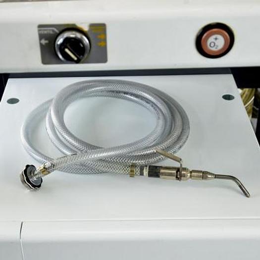 Used KONTRON ANESTHESIA TROLLEY (SWITZERLAND) WITH RAMP, MIXER AND STORAGE SYSTEM