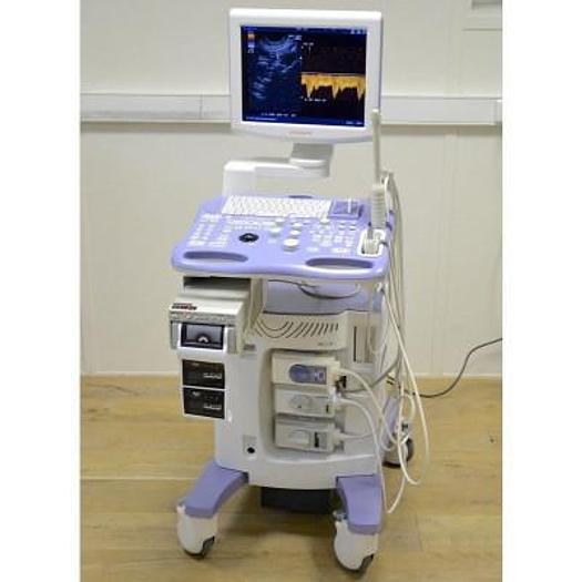 Used ALOKA/HITACHI PROSOUND 3500SX COLOR ULTRASOUND SCANNER
