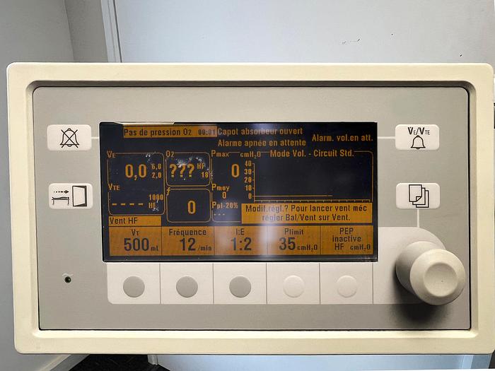 Used DATEX OHMEDA ANESTHESIA RESPIRATOR WITH FAN 7900