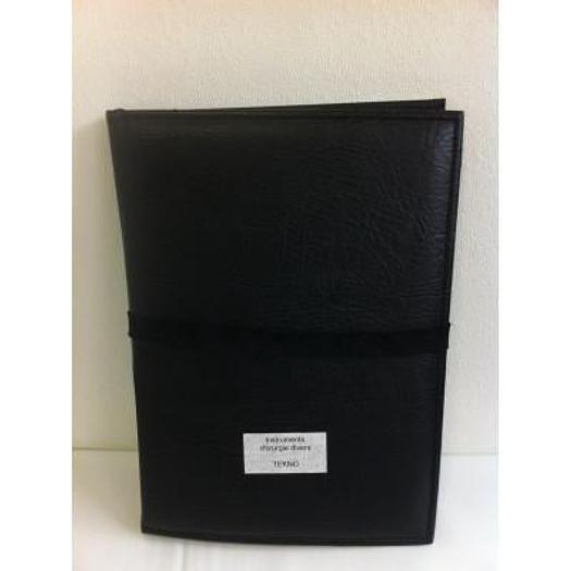 TEKNO BRAND SURGICAL INSTRUMENTS IN LEATHER POUCH