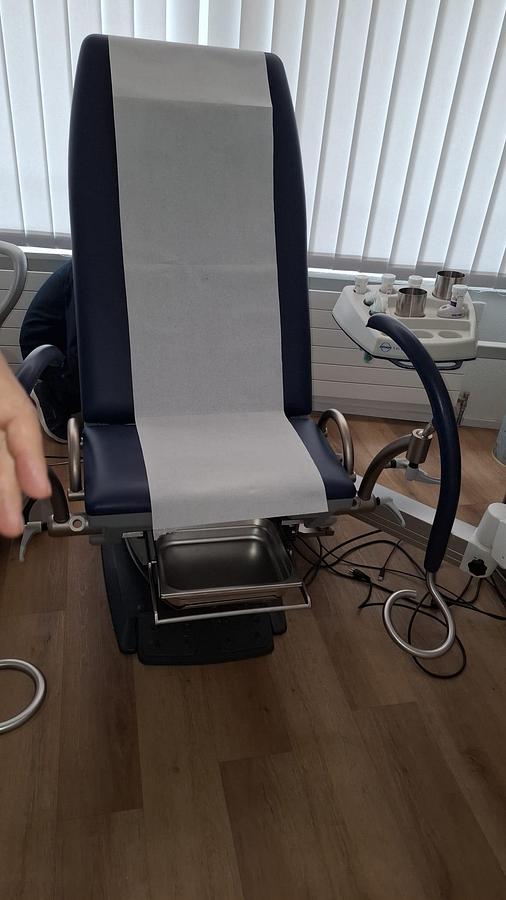 D'occasion ATMOS COMPLETE GYNECOLOGICAL SET CHAIR - DIGITAL COLPOSCOPE - FURNITURE - STOOL