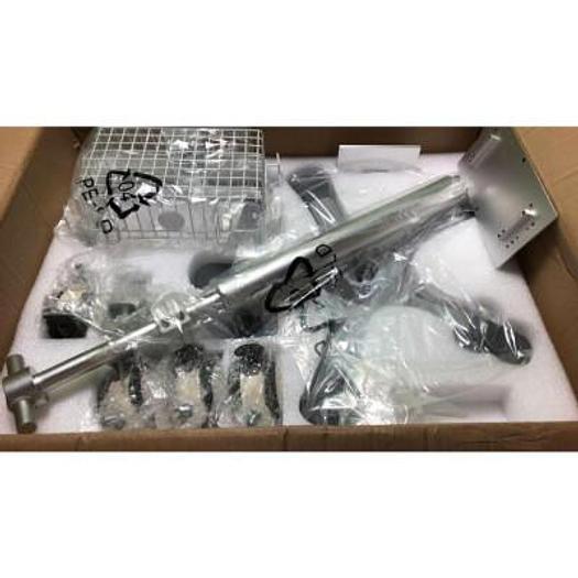 EDAN IM50 MULTIPARAMETER MONITORING MONITOR (ECG, PNI, SPO2, RESP) ON ITS CART.