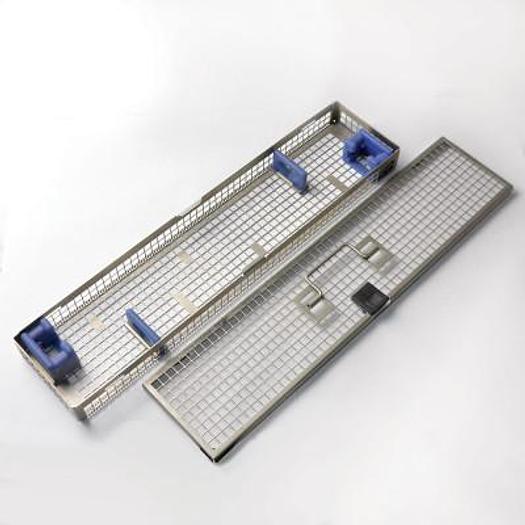 Used AESCULAP BASKET FOR 2 OPTICS WITH STEM LENGTH LESS THAN THAN 340 MM
