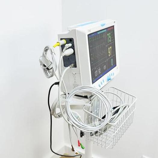 MULTIPARAMETER PATIENT MONITOR 'TOVASURV-9000' ON STAND