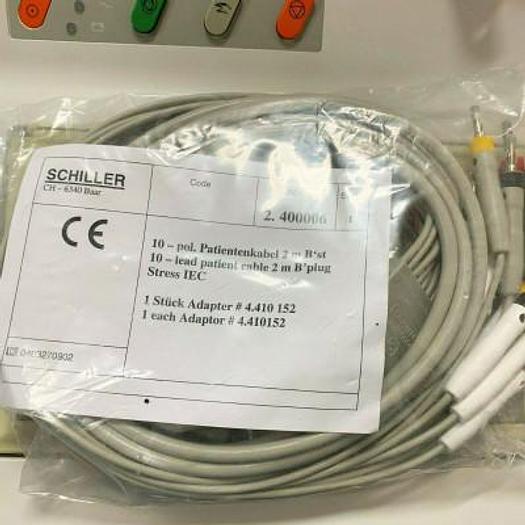 Used SCHILLER CARDIOVIT ECG STRESS TEST WITH ERG 900EL AND ACCESSORIES
