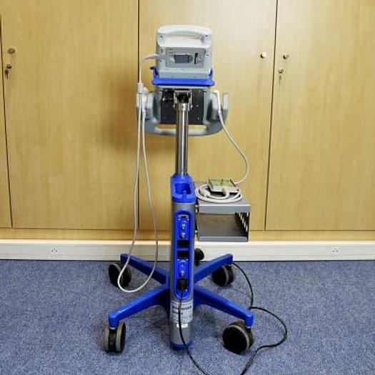 Used SONOSITE 180 PORTABLE ULTRASOUND SCANNER WITH CONVEX ABDOMINAL AND LINEAR SUPERFICIAL PROBES