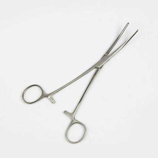 KOCHER PLIERS CURVED 20CM S/G