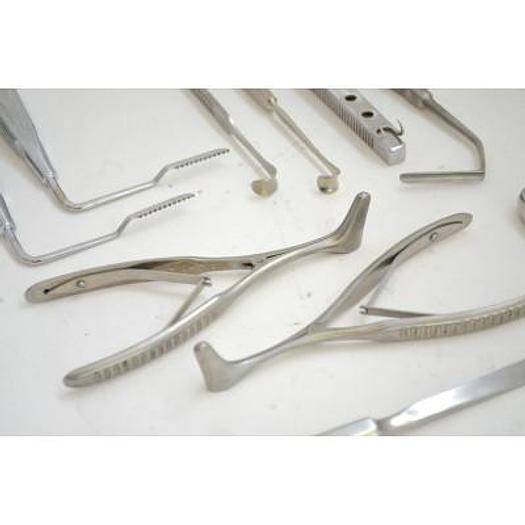 Used BOX WITH RINOPLASTY INSTRUMENTS