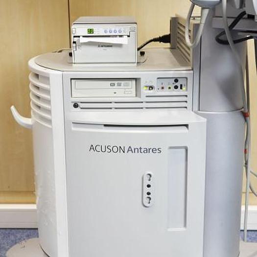 Used SIEMENS ACUSON ANTARES 5 FLAT SCREEN ULTRASOUND SCANNER WITH 3 PROBES