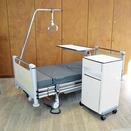 Used SCHELL INDUSTRIES HEALTHCARE BED WITH JW KOCH PLANO TABLE