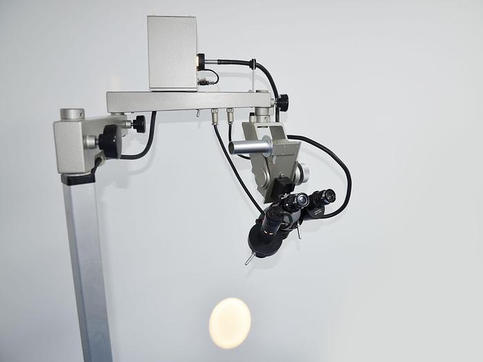 Used TOPCON OMS 50 OPERATING MICROSCOPE WITH SLIT LAMP