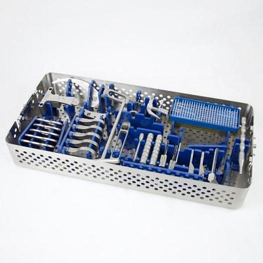 Used TOTAL KNEE PROSTHESIS SET OF 5 BOXES BRAND C2F