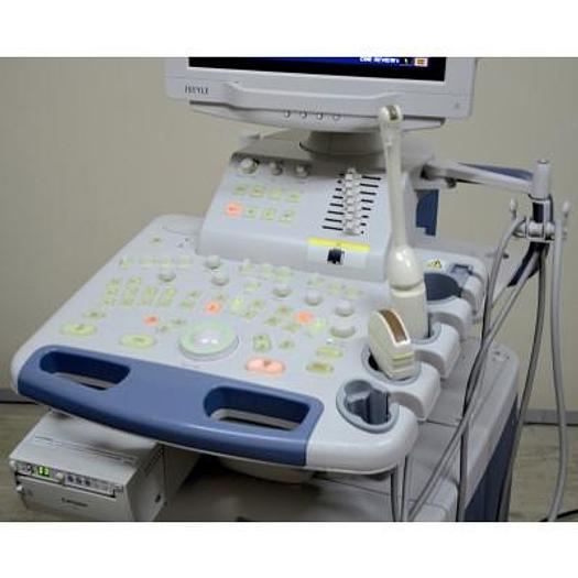 Used ULTRASOUND SCANNER TOSHIBA NEMIO XG ISTYLE SSD 580A COLOR, DOPPLER, FLAT SCREEN
