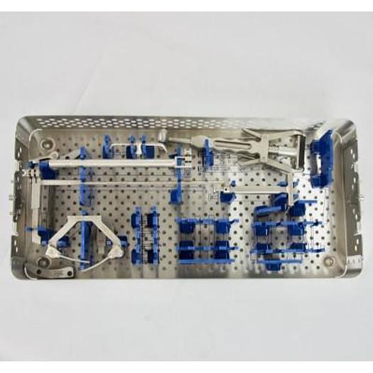 Used TOTAL KNEE PROSTHESIS SET OF 5 BOXES BRAND C2F