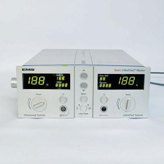 Used EMS SWISS LITHOCLAST MASTER INTRACORPOREAL LITHOTRIPTER WITH PEDALS