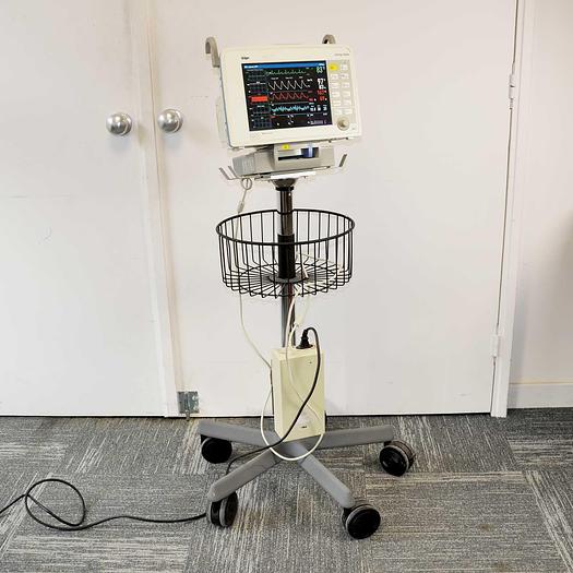 Used DRAGER INFINITY DELTA PORTABLE STAND MULTI-PARAMETER MONITOR